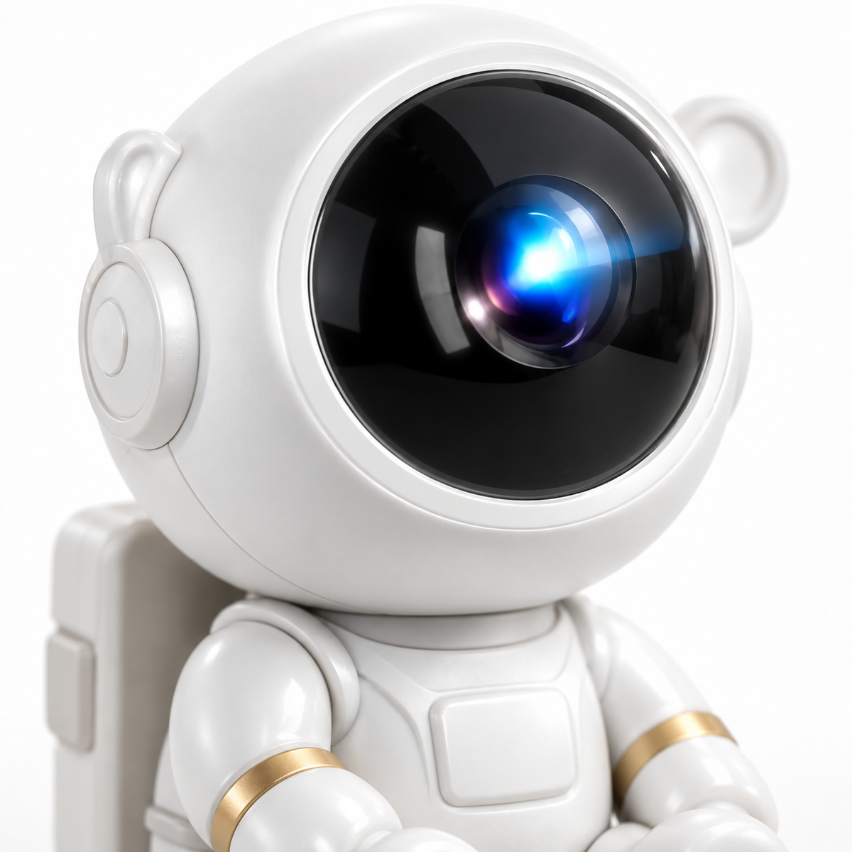 Proyector galáctico de astronauta – Luz de proyección decorativa para recámaras y espacios del hogar