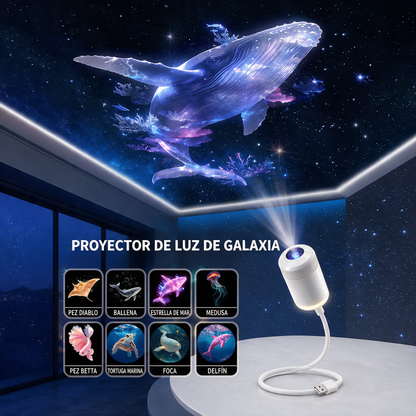 🌳 Comauo® Proyector de Luz de Noche - Proyector Estelar Holográfico Inteligente