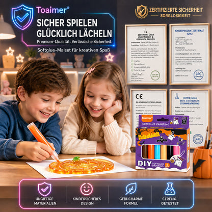 🚨 NUR HEUTE: 50% RABATT! 🎃 Toaimer® Magisches 3D-Leucht-Bastelset 🐟