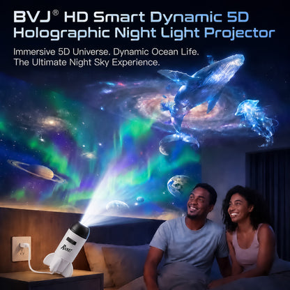 🌳BVJ® Smart Wi-Fi Rocket Star Projector Night Light—💝Create a magical galaxy, ocean, and starry-sky atmosphere for bedrooms, kids’ rooms, and relaxing nights.